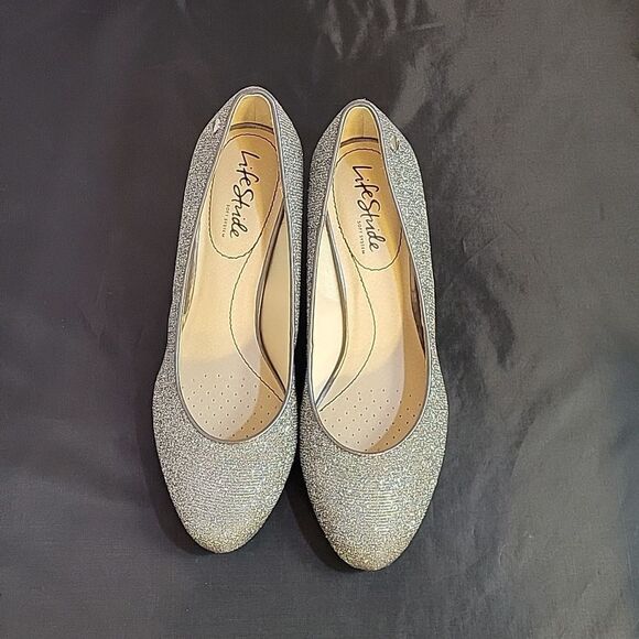 BRAND NEW LIFESTRIDE WOMENS PARIGI PUMP PEWTER - Picture 2 of 16